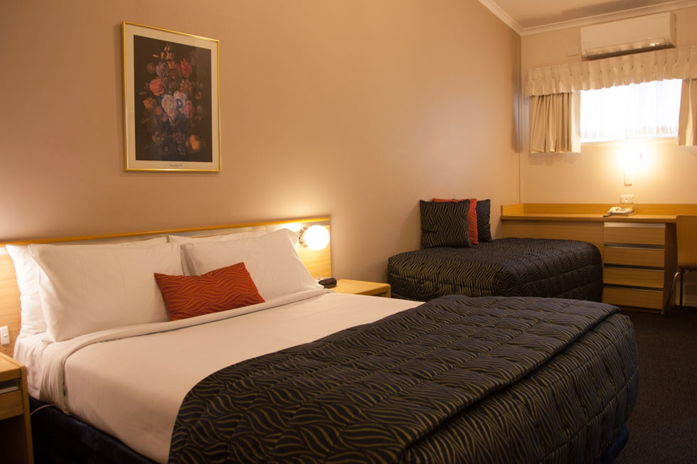 All rooms are non-smoking, flat screen TV, Foxtel and Free WiFi internet.